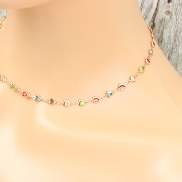 "Minimalist Necklace Chain, Elegant Jewelry for Women & Girls | MLCRC1309 - Picture 9 of 10